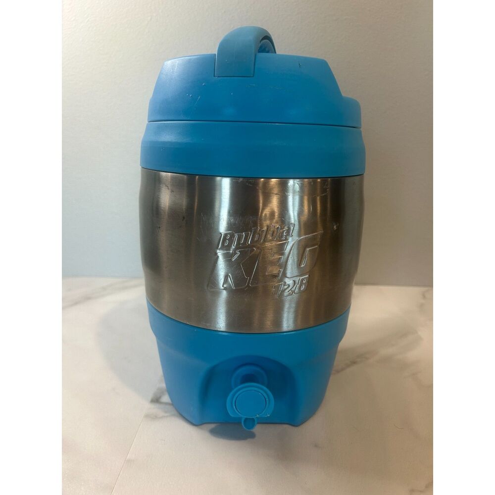 Bubba Keg 128 oz Blue Insulated Travel Jug Large Capacity Handle
